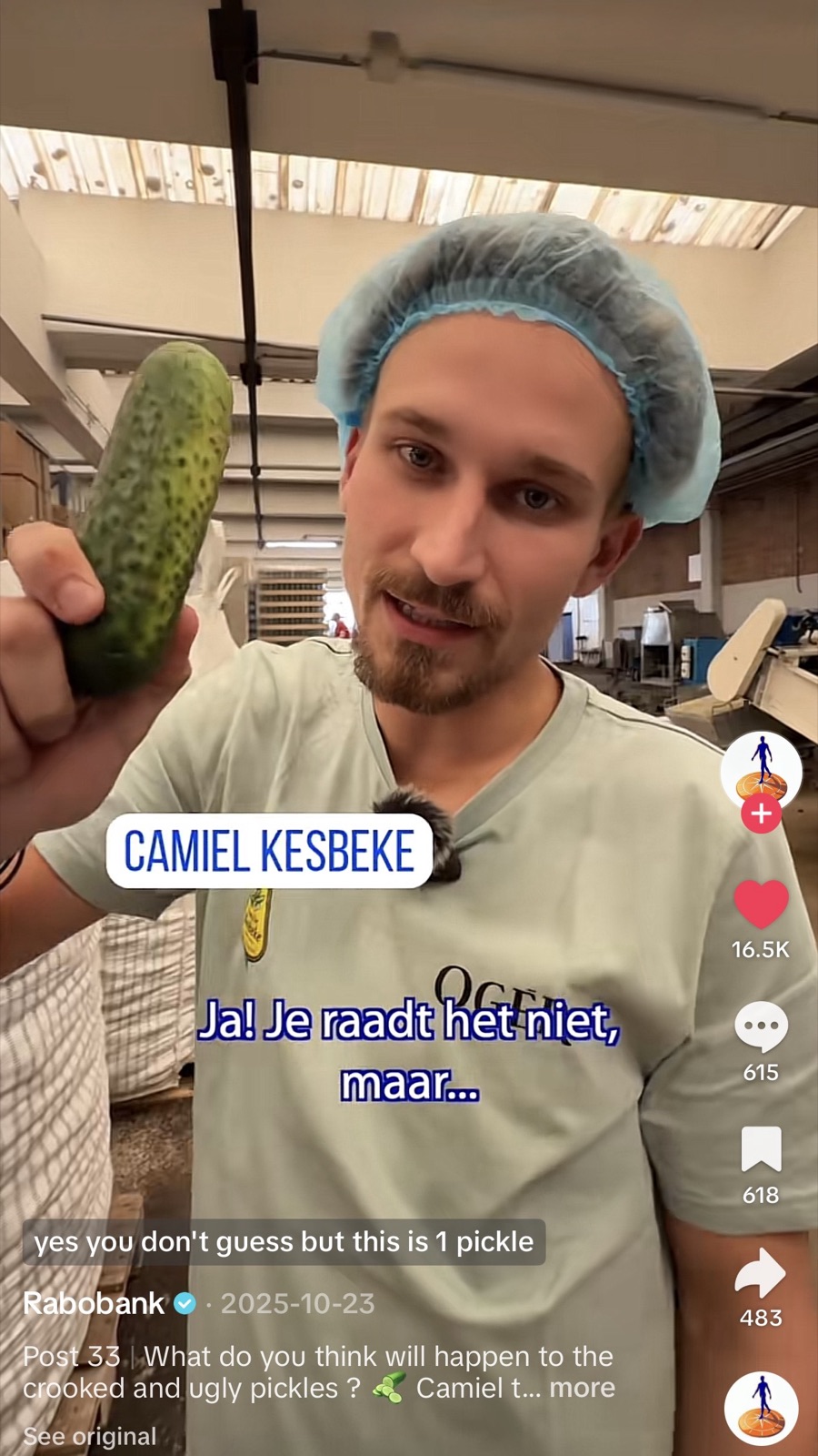 Rabobank TikTok - creator-led content for younger audiences
